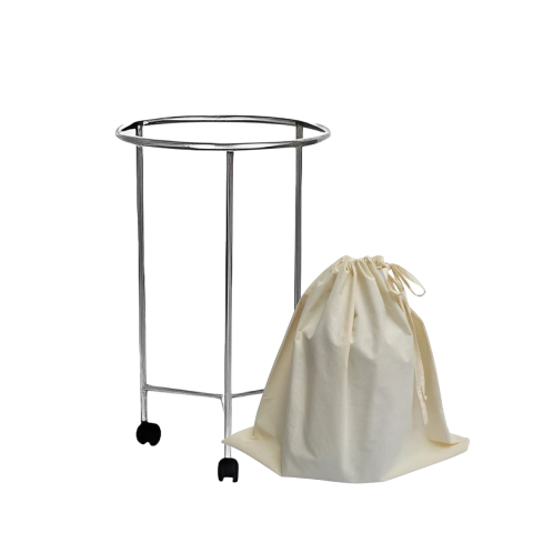 PORTA SACO HAMPER SEM TAMPA INOX